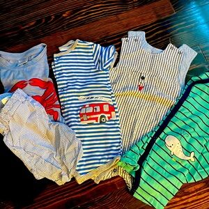 Lot of boys summer clothes (12m)